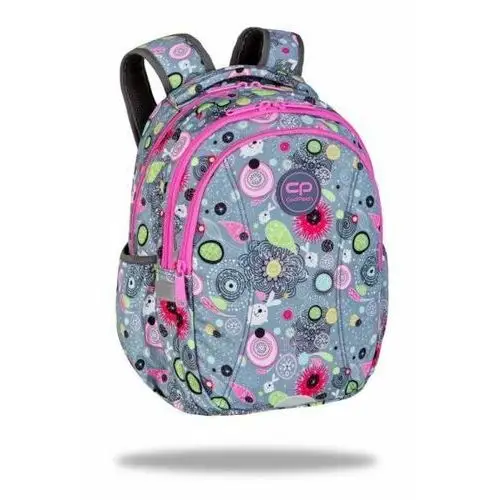 Plecak szkolny dla dziewczynki różnokolorowy Inna marka trzykomorowy