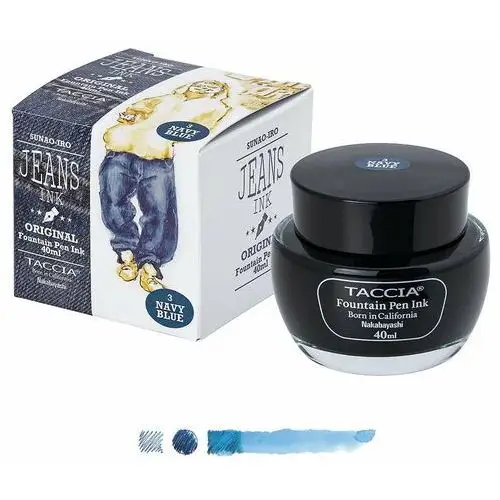 Taccia jeans atrament navy blue 40ml Inny producent