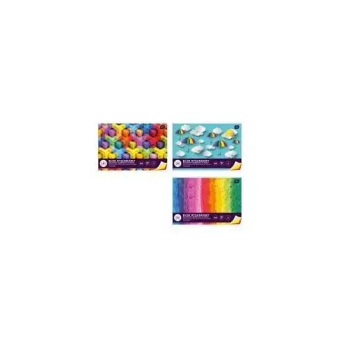 Interdruk Blok rysunkowy A4 kolorowy barwiony w masie 10 kartek
