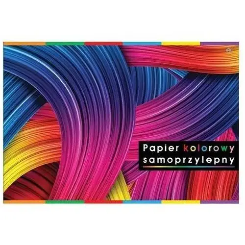 Interdruk Zeszyt papierów samoprzyleprzylepnych, kolorowych, b5, 10 sztuk