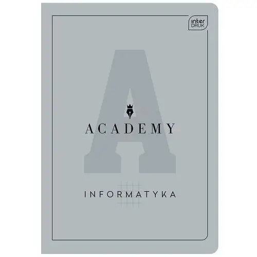 Interdruk, Zeszyt w kratkę, A5, 60 kartek, informatyka, Academy Int
