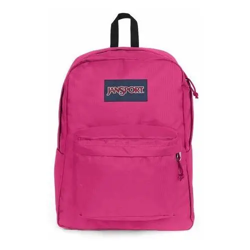 Plecak szkolny dla dziewczynki różowy JanSport jednokomorowy, kolor zielony