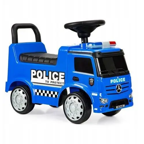 Jeździk chodzik autko Mercedes Policja led