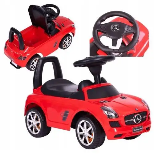 Jeździk Pchacz Autko Dla Dzieci Klakson Mercedes Samochodzik