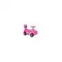 Jeździk pchacz samochodzik uśmiechnięty z klaksonem różowy Sklep