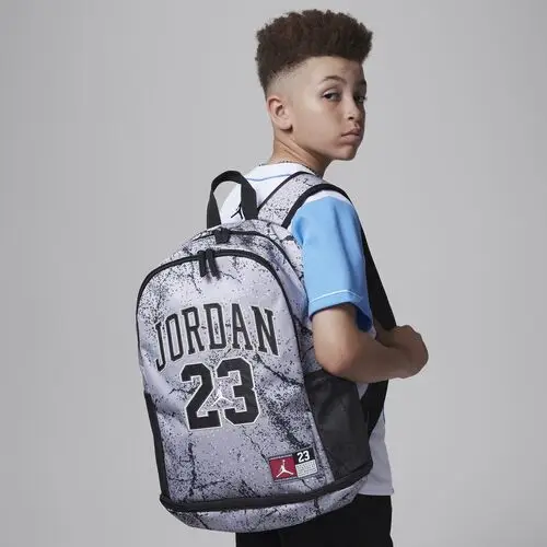 Plecak dla dużych dzieci Jordan Jersey Backpack (27 l) - Szary, FQ0951-011