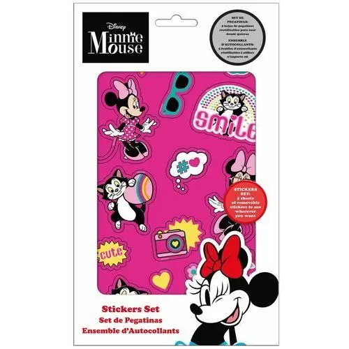 Kids Euroswan, Zestaw Naklejek Minnie 92Szt Mn30048