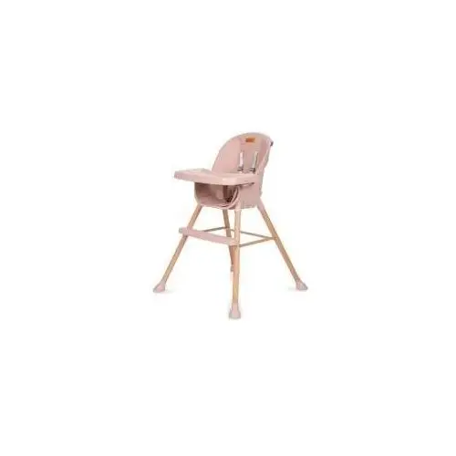 Krzesełko do karmienia EATAN WOOD pink kidwell, kolor różowy