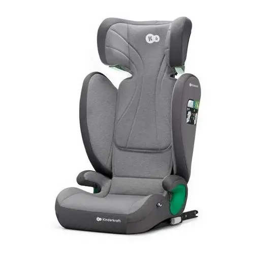 Kinderkraft Junior Fix 2 I-Size Fotelik Samochodowy 15-36 kg Isofix Grey