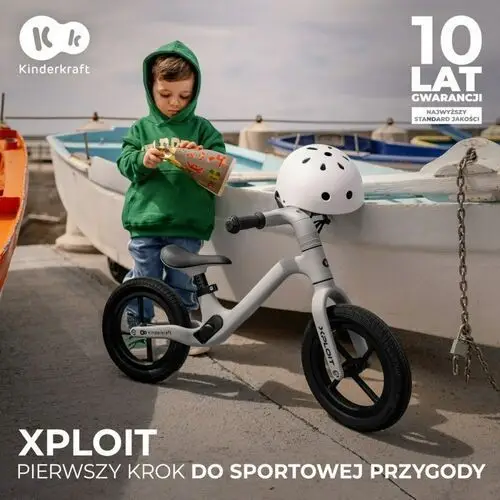 Rowerek biegowy xploit turquoise Kinderkraft 2