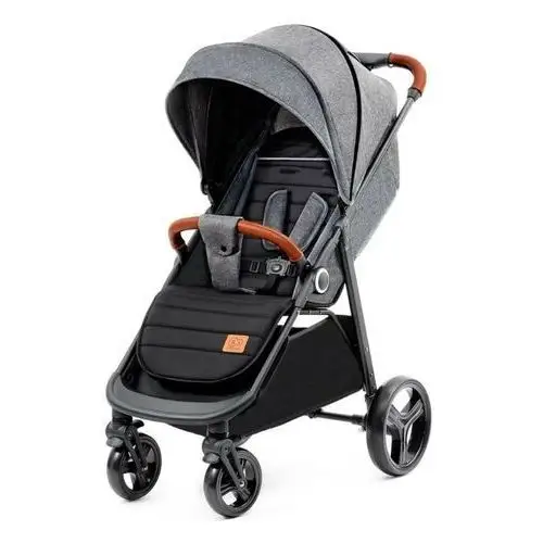 Wózek spacerowy grande plus grey Kinderkraft