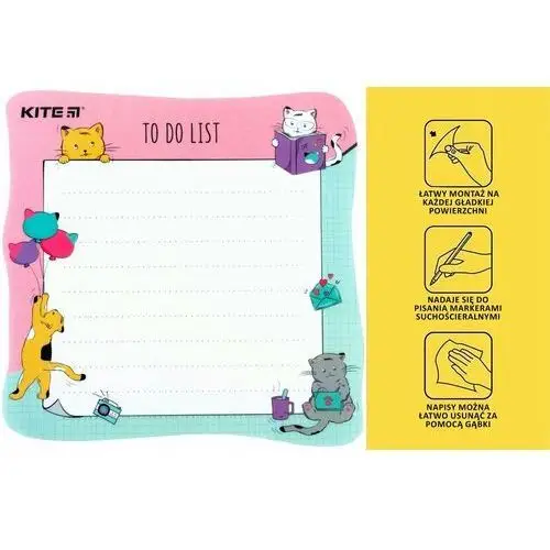 Kite Planer plan lekcji notes suchoscieralny a5 kotki