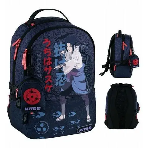 Kite Plecak dla chłopca do szkoły młodzieżowy różnokolorowy sasuke naruto