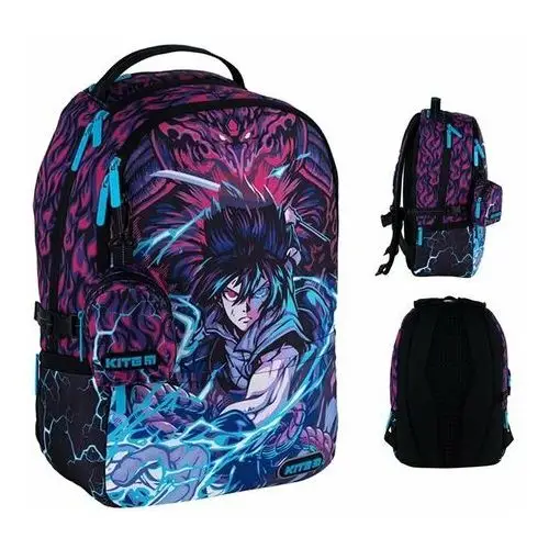 Plecak dla nastolatków do szkoły wielokolorowy Anime Kite, kolor wielokolorowy