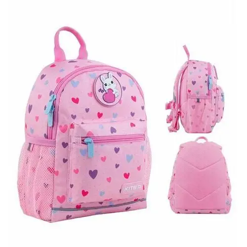 Plecak do przedszkola dla dziewczynki z królikiem różowy Kite
