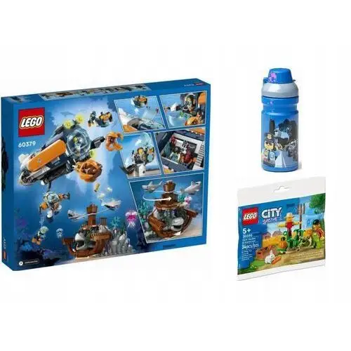 Klocki Lego City 60379 Łódź podwodna badacza dna morskiego Bidon Sup