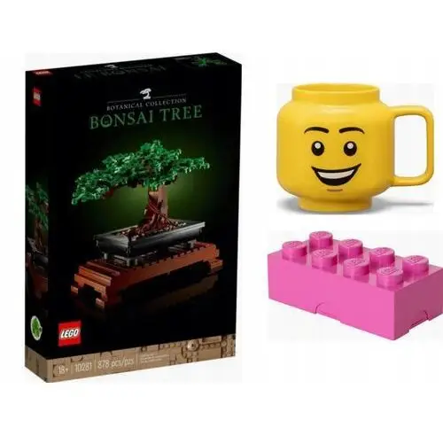 Klocki Lego Creator Expert 10281 Drzewko bonsai zielony Kubek Śniadani