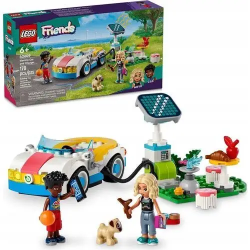 Klocki Lego Friends 42609 Samochód Elektryczny I Stacja Ładująca