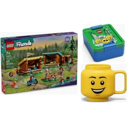 Klocki Lego Friends 42624 Przytulne domki na letnim obozie Kubek Śniad