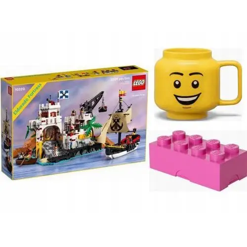 Klocki Lego Icons 10320 Twierdza Eldorado Kubek Śniadaniówka