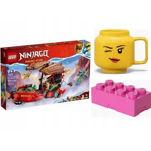 Klocki Lego Ninjago 71797 Perła Przeznaczenia wyścig z czasem Kubek