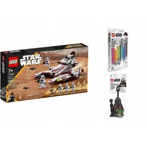 Klocki Lego Star Wars 75342 Czołg bojowy Republiki Długopisy Zawieszk