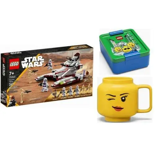 Klocki Lego Star Wars 75342 Czołg bojowy Republiki Kubek Śniadaniówk