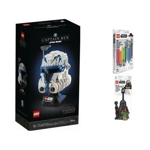 Klocki Lego Star Wars 75349 Hełm Kapitana Rexa Długopisy Zawieszka Gw