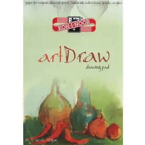 Blok rysunkowy, format A4, Art Draw