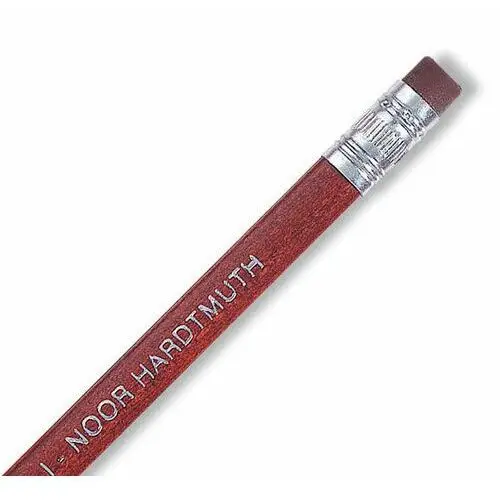 Koh-i-noor ołówek trójboczny naturalny z gumką Koh i noor