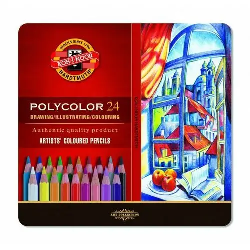 Kredki polycolor, 24 kolory Koh-i-noor