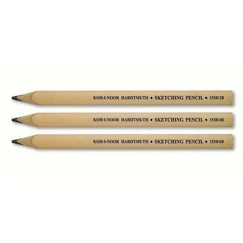 Koh-I-Noor Ołówek Do Szkicowania 1538 2B, 4B, 6B