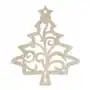 Kolorowe motki Drewniana choinka zawieszka świąteczna ze sklejki decoupage dekor zawieszka Sklep