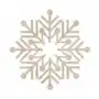 Drewniana śnieżynka śnieg dekor ozdoba dekoracyjna decoupage ze sklejki Sklep