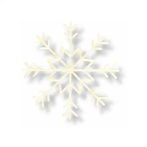 Kolorowe motki Drewniana śnieżynka śnieg dekor ozdoba dekoracyjna decoupage ze sklejki