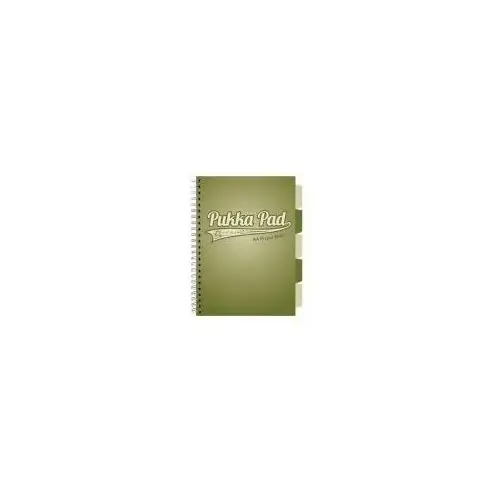 Kołozeszyt Pukka Pad A4 Project Book Olive green