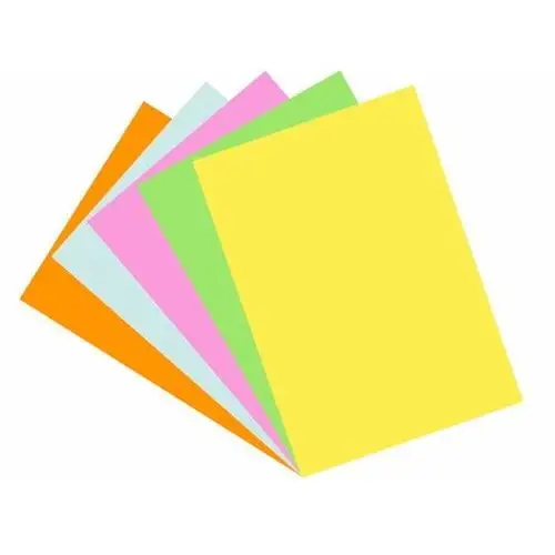 Papier kolorowy MIX A4 100 arkuszy 80 g/m2