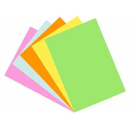 Konfex Papier kolorowy mix a4 250 arkuszy 80 g/m2