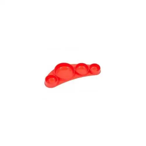 Koo-di silikonowy talerz tiny tapas - ladybug
