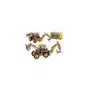 Koparka ładowarka metalowa z ruchomymi łyżkami Die-Cast H-toys 1704 1:50 Sklep