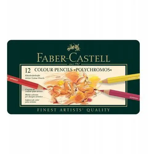 Kredki polychromos zestaw Faber-Castell