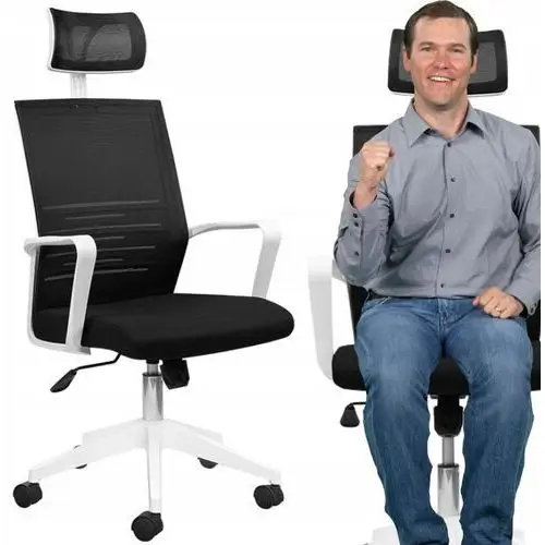 Krzesło Biurowe Fotel Obrotowy Do Biurka Ergonomiczny
