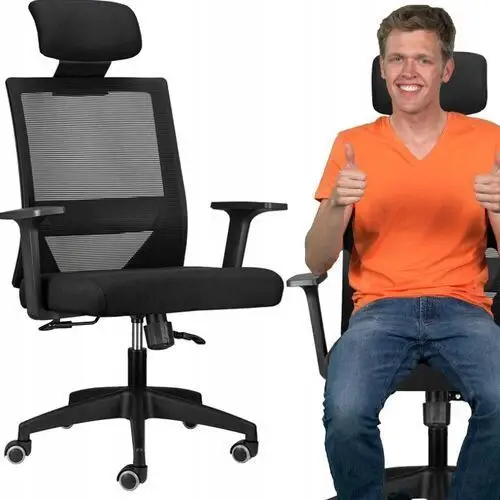 Krzesło biurowe Obrotowe Fotel Biurowy Do Biurka Siatka