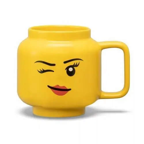 Kubek ceramiczny głowa Lego Dziewczynka Oczko S