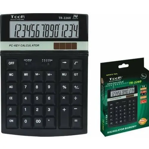 Kw trade Kalkulator biurowy, toor tr-2260, 14 pozycji