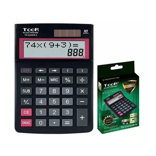 Kw trade Kalkulator dwuliniowy tr-2429db-k
