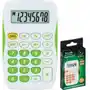 Kw trade Klkulator kieszonkowy, biało-zielony, 8-pozycyjny Sklep