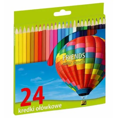 Kredki ołówkowe, 24 kolory