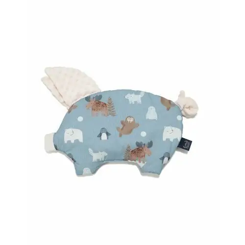 Podusia sleepy pig minky ( arctic friends - ecru ) La millou