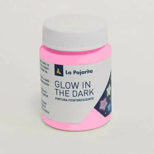 La pajarita Farba świecąca w ciemności 75ml pink